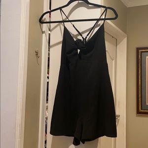 black dress/romper Forever21